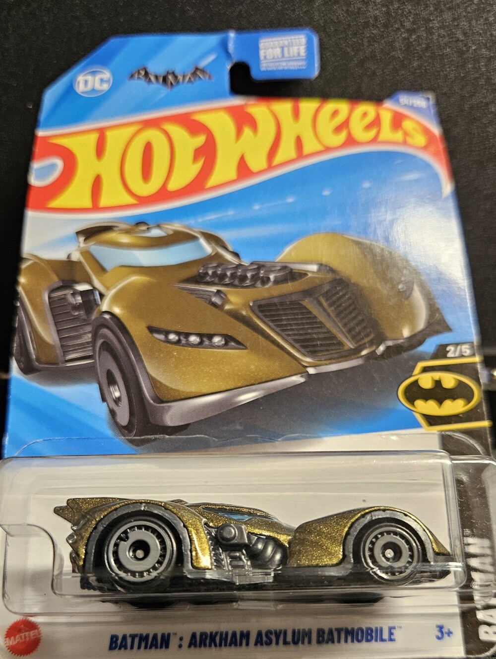 HW Metallic Dark Gold DC Batman: Arkham Asylum Batmobile